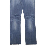 VIGOSS Womens Jeans Blue Slim Straight Denim Medium W28 L31 Stylish Detailed