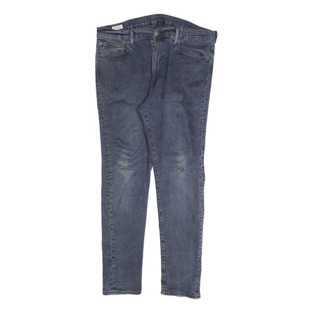 LEVI'S Mens Slim Blue Denim Jeans W38 L32 Cotton Blend Zip Classic Casual