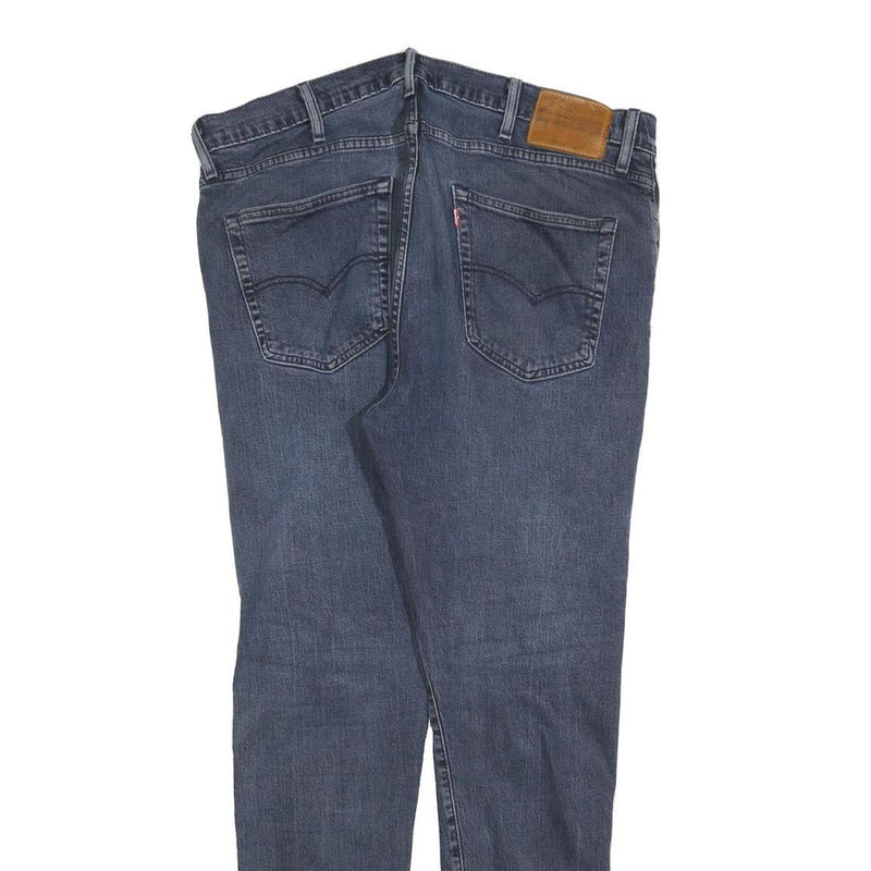 LEVI'S Mens Slim Blue Denim Jeans W38 L32 Cotton Blend Zip Classic Casual