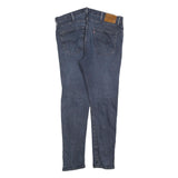 LEVI'S Mens Slim Blue Denim Jeans W38 L32 Cotton Blend Zip Classic Casual