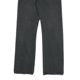 LEVI'S 501 Mens Jeans Black Regular Straight Denim Raw W30 L32 Classic Button
