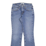 LEVI'S Womens 515 Regular Jeans Denim Blue W28 L30 Classic Fit Zip Closure