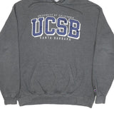CHAMPION Mens Grey University Of California UCSB Hoodie XL Cotton Blend Casual