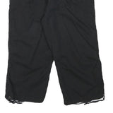 GASOLINE Womens Shorts Black Casual XL W34 Cotton Blend Zip Pocket