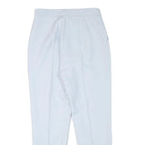 LAVISH ALICE Womens Slim White Trousers W27 L26 Stylish Zip Closure