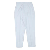 LAVISH ALICE Womens Slim White Trousers W27 L26 Stylish Zip Closure