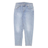 Womens Slim Light Blue Denim Jeans Cotton Blend Zip W28 L24 Stylish Casual Wear