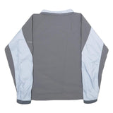 COLUMBIA Womens Light Blue & Grey Titanium Zip Jacket M Polyester Blend Outdoor