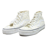 VANS Sk8-Hi Womens High Top Trainers White Cream Canvas UK 5.5 Classic Street
