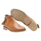 PALLADIUM Ankle Boots Beige Leather Womens UK 3