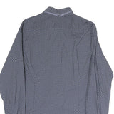 TED BAKER Mens Blue Pattern Cotton Shirt M Long Sleeve Classic Fit Elegant