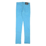 LEVI'S Mens Slim Blue Jeans Denim W26 L32 Cotton Blend Zip Pockets Skinny Fit