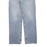 CARHARTT Mens Regular Fit Light Blue Denim Straight Leg Jeans W29 L32 Zip