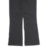DICKIES Womens Black Cotton Regular Fit Straight Leg Trousers W30 L28 Workwear