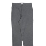 ARMANI JEANS Womens Slim Grey Slim Trousers W29 L32 Zip Closure Stylish