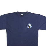 Mens Navy Blue Graphic T-Shirt XL Short Sleeve Crew Neck Preserve Our Oceans
