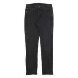 LEVI'S 511 Slim Mens Jeans Black Slim Skinny Denim Dark W32 L32 Stylish
