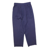 COUNTERPARTS Womens Regular Fit Blue Polyester Blend Trousers W30 L26 Zip