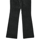LEVI'S Womens Black Cotton Blend Regular Flared Trousers W30 L32 Classic Fit