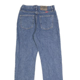 WRANGLER Mens Jeans Blue Regular Straight Denim Medium W30 L32 Classic Zip
