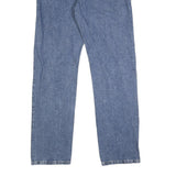 WRANGLER Mens Jeans Blue Regular Straight Denim Medium W30 L32 Classic Zip