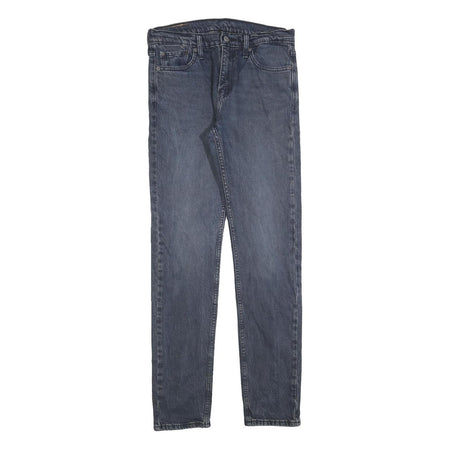 LEVI'S 510 Mens Jeans Blue Slim Skinny Denim Medium Wash W30 L34 Slim Fit Zip