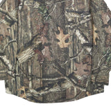 RED HEAD Mens Brown & Green Camouflage Shirt XL Polyester Blend Outdoor Hunting