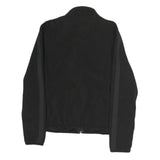 TOMMY HILFIGER Mens Black Zip Jacket L Polyester Plain Casual Lightweight