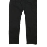 LEVI'S Mens Slim Black Denim Jeans Cotton Blend Zip W31 L27 Classic Comfort
