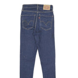 LEVI'S Womens Mile High Super Skinny Jeans Blue Denim Regular Fit W25 L30