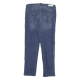 Calvin Klein Womens Jeans Blue Slim Skinny Denim Medium W30 L29 Zip Cotton Blend
