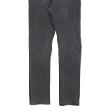 LEVI'S 510 Mens Jeans Black Slim Skinny Denim Medium W34 L32 Zip Closure