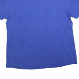 PUMA Mens Blue Graphic T-Shirt XL Short Sleeve Crew Neck Cotton Blend Casual