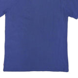 LEVI'S Mens Blue Logo T-Shirt S Short Sleeve Crew Neck Cotton Blend