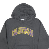 CHAMPION Mens Charcoal Grey Cal Lutheran Pullover Hoodie M Cotton Blend