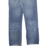 LEVI'S 501 Mens Denim Blue Regular Straight Cotton Blend W33 L28 Classic Button