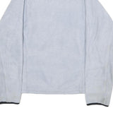 THE NORTH FACE Womens White & Black Fleece Jacket S Polyester Zip Outdoor Casual