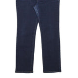 LAUREN RALPH LAUREN Womens Blue Regular Skinny Denim Raw W28 L25 Zip Closure