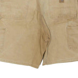 CARHARTT Mens Shorts Beige Casual L W38 Durable Cotton Blend Workwear