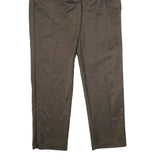 REISS Womens Viscose Blend Brown Regular Straight Trousers W26 L32 Elegant