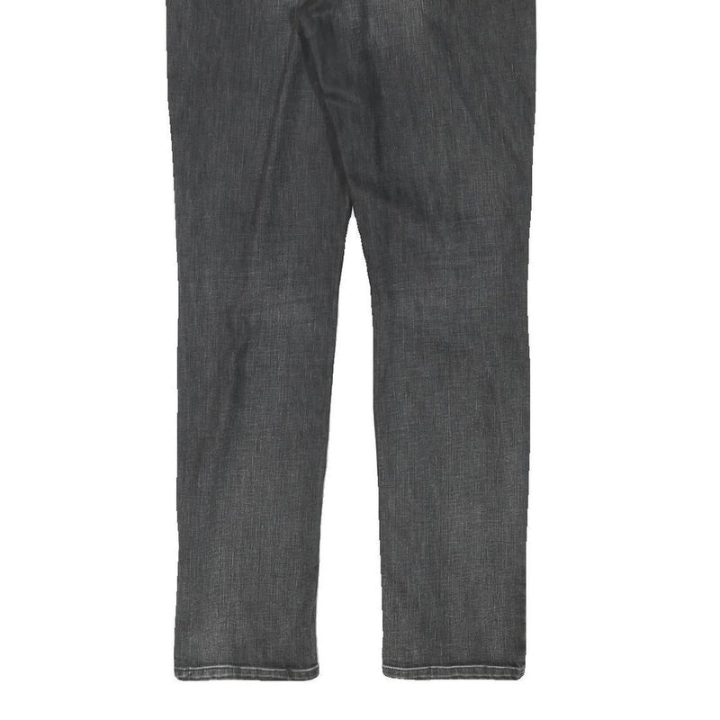 LEVI'S 571 Womens Jeans Grey Slim Skinny Denim Medium W32 L31 Stylish