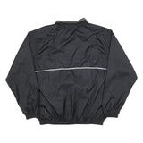 NIKE Mens Black Super Bowl XXXIV Pullover Jacket L Polyester Blend Plain