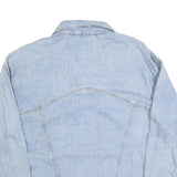 LEVI'S Mens Blue Denim Jacket S Cotton Classic Button Closure Casual