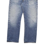 LEVI'S 501 Mens Jeans Blue Regular Straight Denim Medium W32 L28 Classic Button