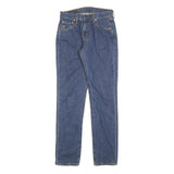 LEVI'S Womens Slim Blue Denim Jeans Cotton Blend Zip W28 L32 Classic Fit