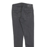 LEVI'S 710 Womens Jeans Black Slim Skinny Denim W28 L30 Stretch Cotton Blend