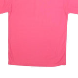 VALENTINO Womens Pink Short Sleeve Plain M Cotton Blend Polo Shirt