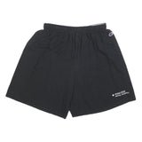 CHAMPION Womens Black Casual Shorts XL W28 Cotton Blend Comfortable Elastic