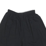 CHAMPION Womens Black Casual Shorts XL W28 Cotton Blend Comfortable Elastic