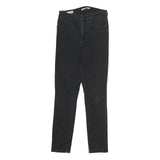 LEVI'S 721 Womens Slim Black Denim Slim Skinny Jeans W27 L28 Stylish Fit